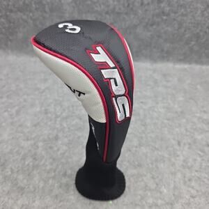 Powerbilt TPS Blackout 3 Wood Fairway Driver Golf Club Head Cover Black Red